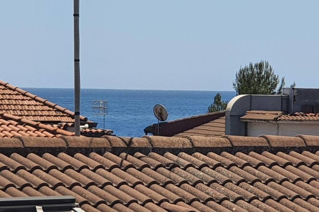 Appartamento Sicilia, Mansarda le due terrazze Mascali Esterno foto